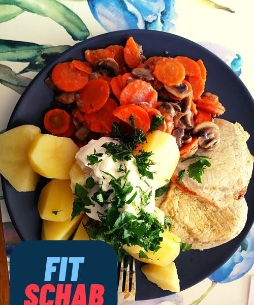 Fit obiad ze schabowego